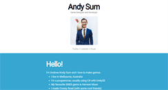 Desktop Screenshot of andrewsum.com
